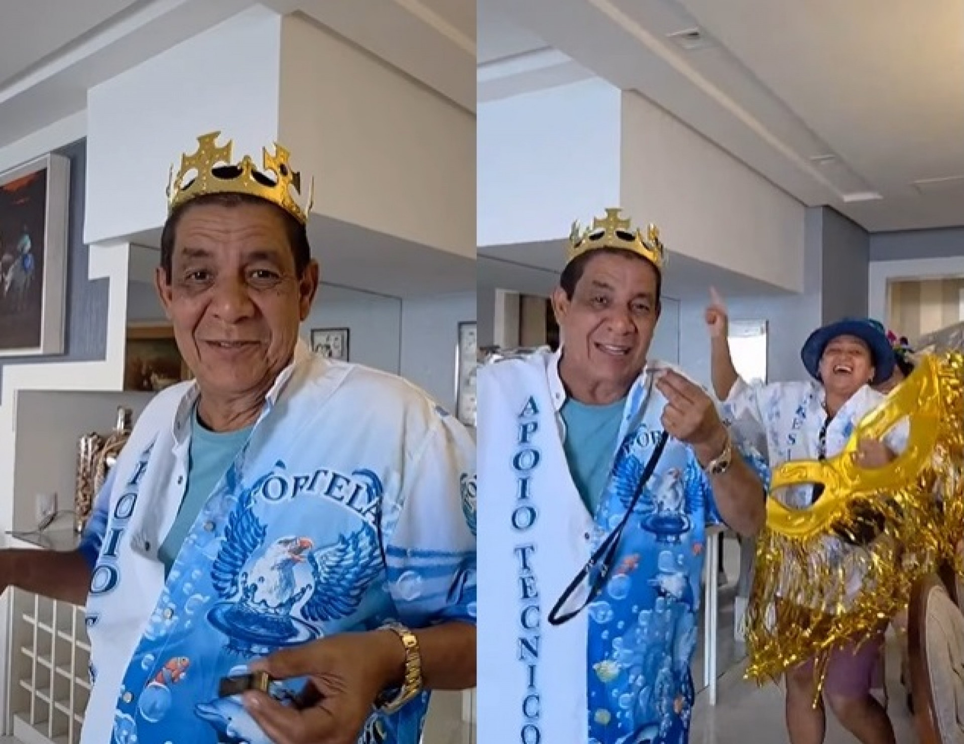 Bloco do Pagodinho invadiu as redes sociais do artista - Reprodução/Instagram