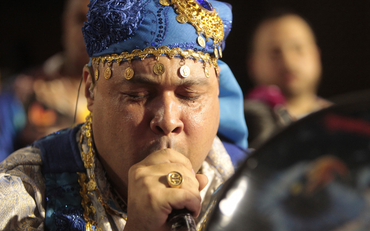Desfile da Série Ouro Carnaval 2025 - Desfile da G.R.E.S Tradição, na Avenida Marquês de Sapucaí, no Centro do Rio de Janeiro, neste sábado (01).