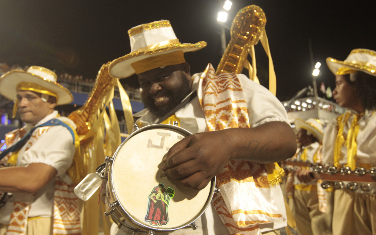 Desfile da Série Ouro Carnaval 2025 - Desfile da G.R.E.S União do Parque Acari, na Avenida Marquês de Sapucaí, no Centro do Rio de Janeiro, neste sábado (01). Foto: Reginaldo Pimenta/Agência O Dia