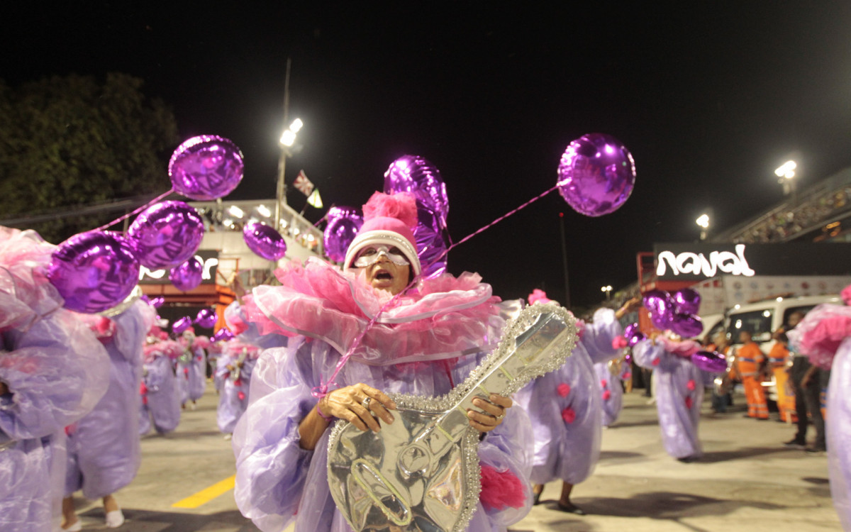 Desfile da Série Ouro Carnaval 2025 - Desfile da G.R.E.S União do Parque Acari, na Avenida Marquês de Sapucaí, no Centro do Rio de Janeiro, neste sábado (01). Foto: Reginaldo Pimenta/Agência O Dia