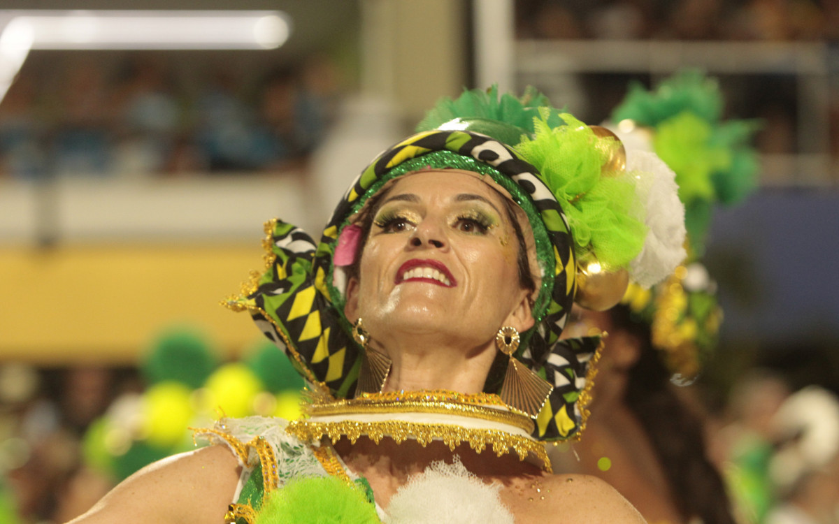 Desfile da Série Ouro Carnaval 2025 - Desfile da G.R.E.S União do Parque Acari, na Avenida Marquês de Sapucaí, no Centro do Rio de Janeiro, neste sábado (01). Foto: Reginaldo Pimenta/Agência O Dia