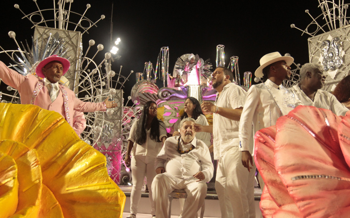 Desfile da Série Ouro Carnaval 2025 - Desfile da G.R.E.S União do Parque Acari, na Avenida Marquês de Sapucaí, no Centro do Rio de Janeiro, neste sábado (01). Foto: Reginaldo Pimenta/Agência O Dia