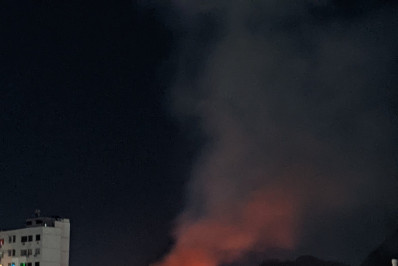 Incêndio atinge Morro Azul, no Flamengo