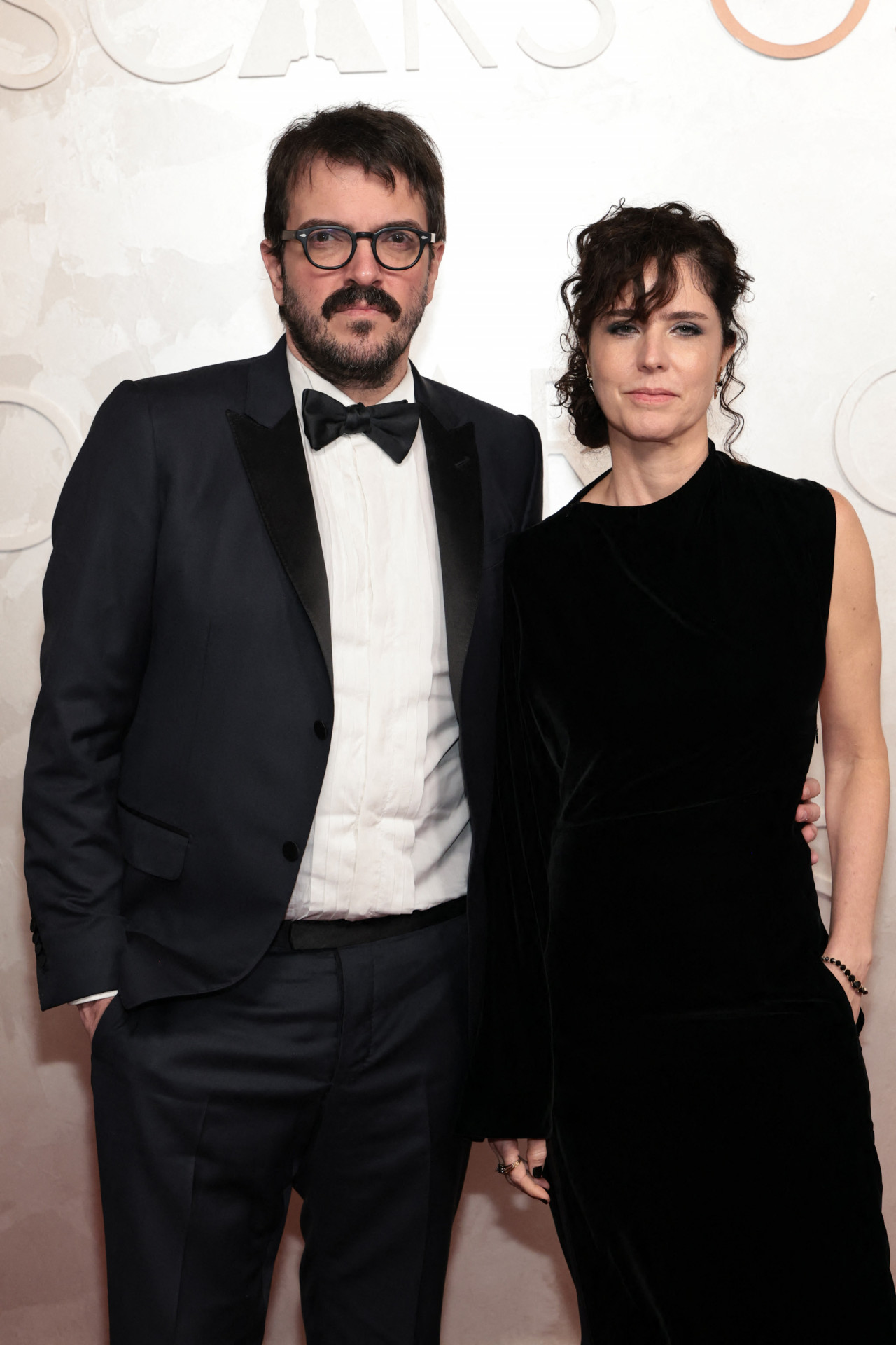 Produtor Rodrigo Teixeira, de Ainda Estou Aqui, com Christina Kartchner - AFP