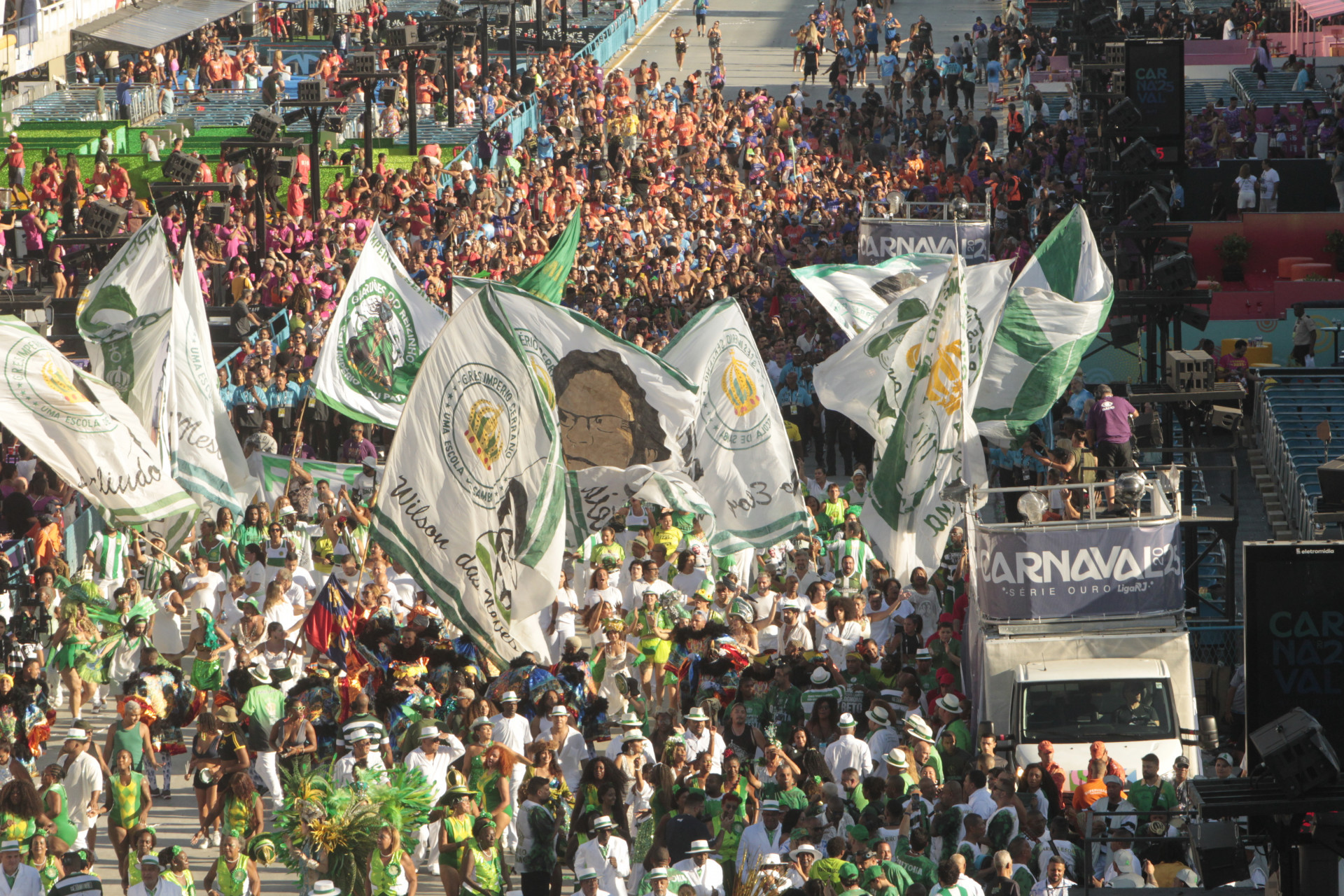 Desfile do Império Serrano - Reginaldo Pimenta / Agência O Dia