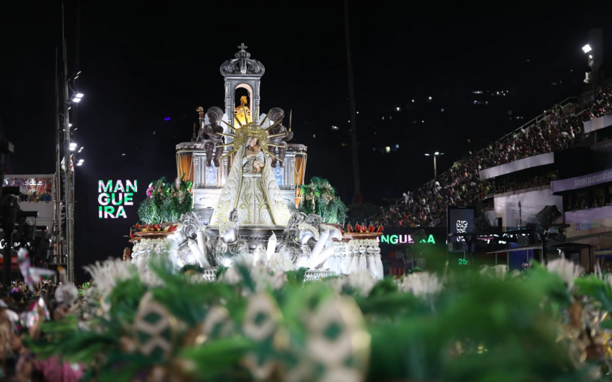 Mangueira teve problemas alegóricos