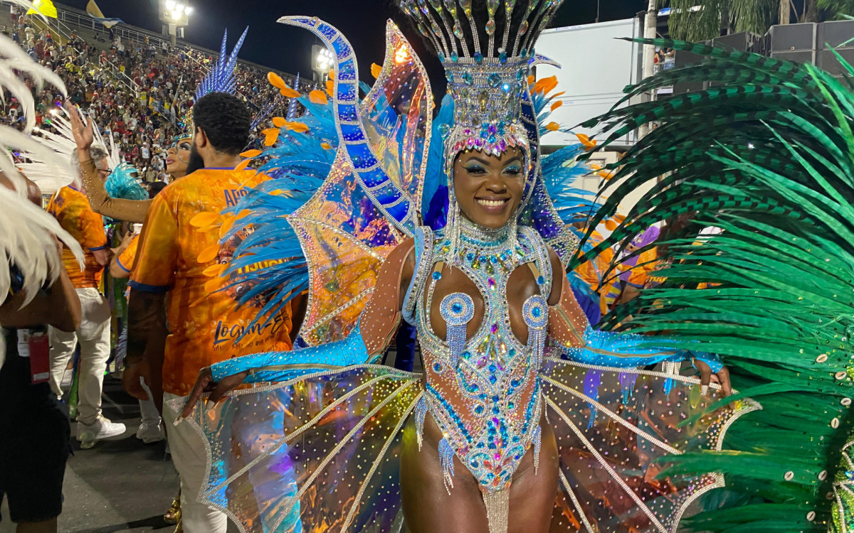 Nathany Peres, muda da Unidos da Tijuca - Thalita Queiroz/Agência O Dia