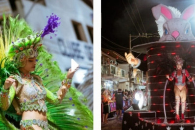 Plateia delira com desfiles de Chinês e Congos na Avenida do Samba