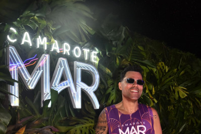 Na Sapucaí, Rodrigo Sant'Anna comenta críticas sobre quadro no 'BBB 25'