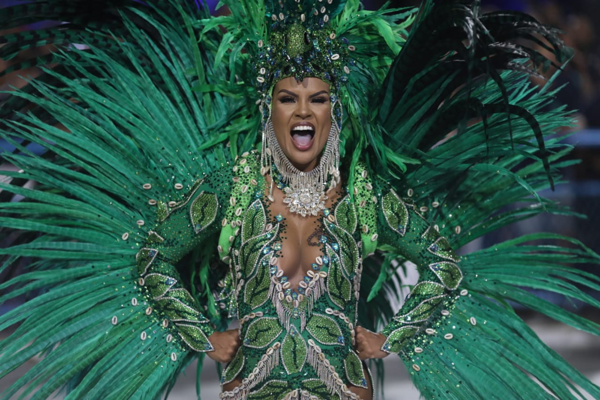 Canto da Tijuca foi ponto forte do desfile - Pedro Teixeira / Agência O Dia