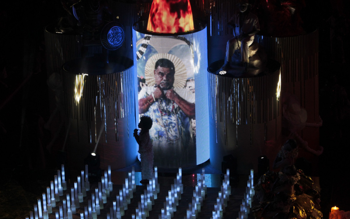 Com mais essa estrela, a Beija-Flor se mant&eacute;m como a terceira maior vencedora do carnaval carioca - Reginaldo Pimenta / Agencia O Dia