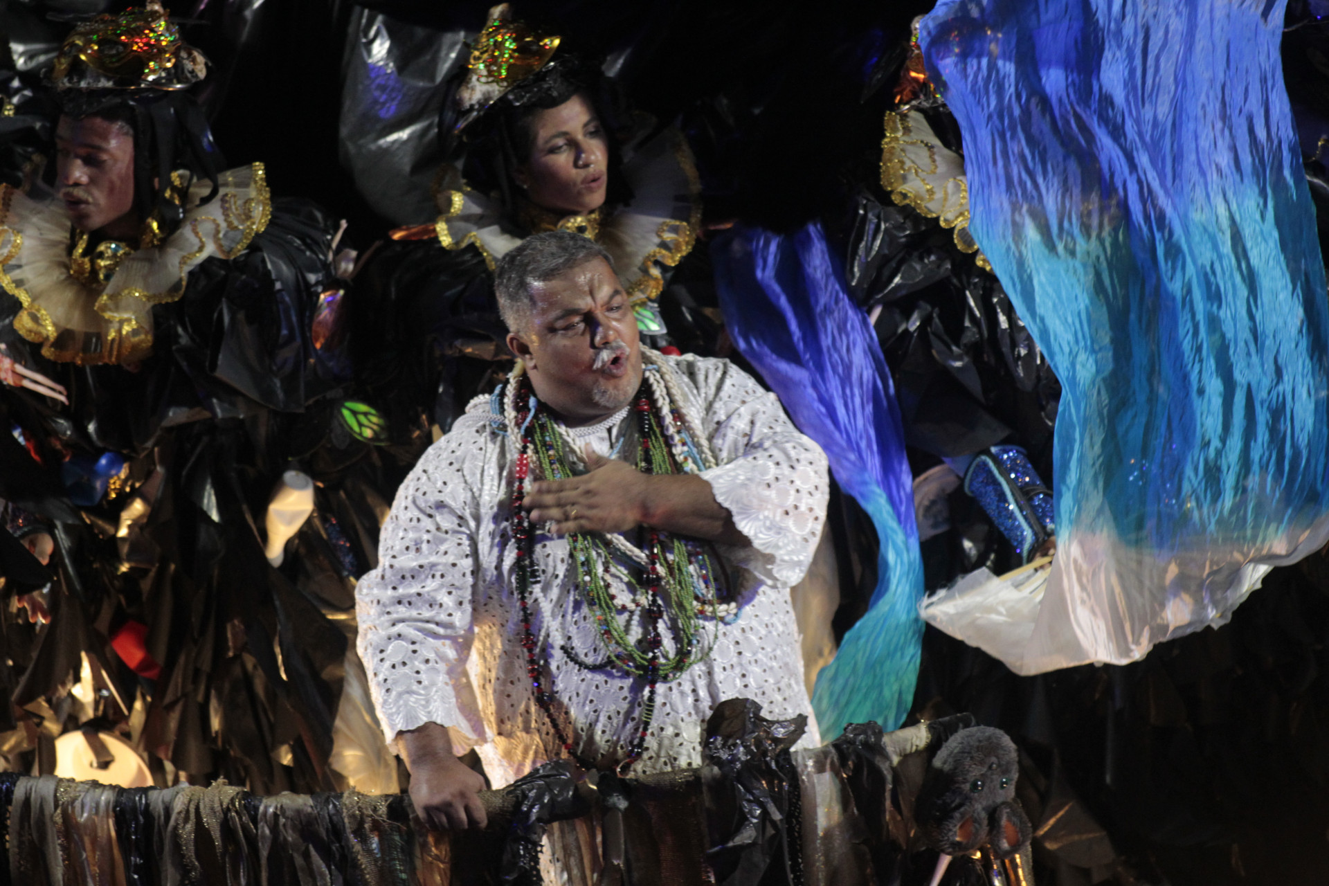 Beija-Flor homenageou La&iacute;la - Reginaldo Pimenta / Ag&ecirc;ncia O Dia