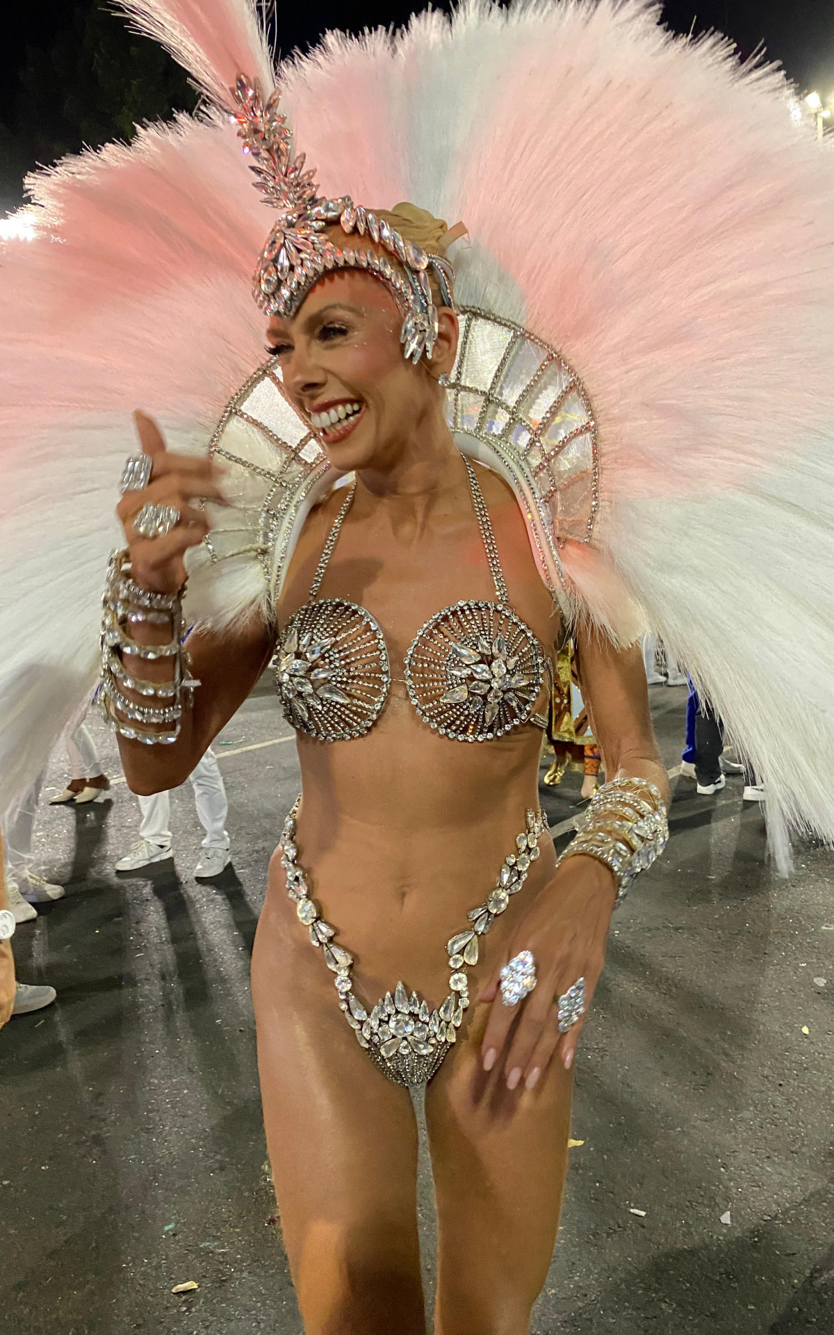 Adriana Galisteu &eacute; a musa da Portela - Thalita Queiroz / Ag&ecirc;ncia O Dia