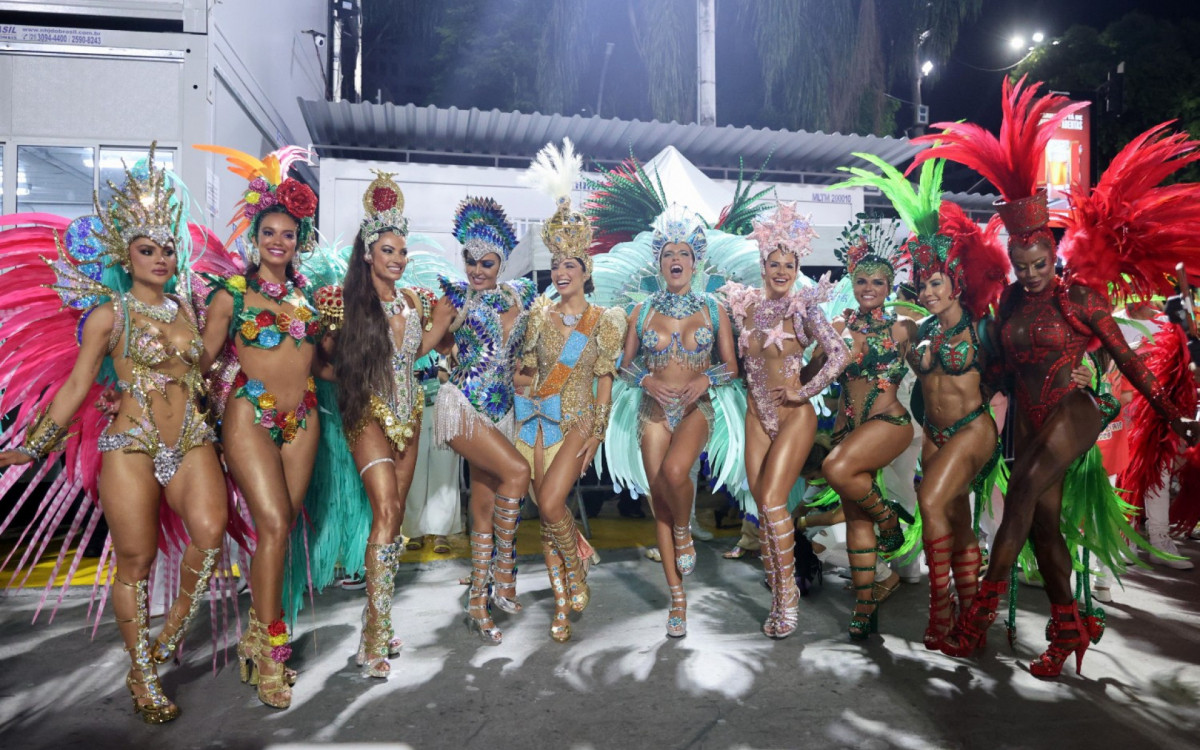 Musas da Grande Rio no Carnaval 2025