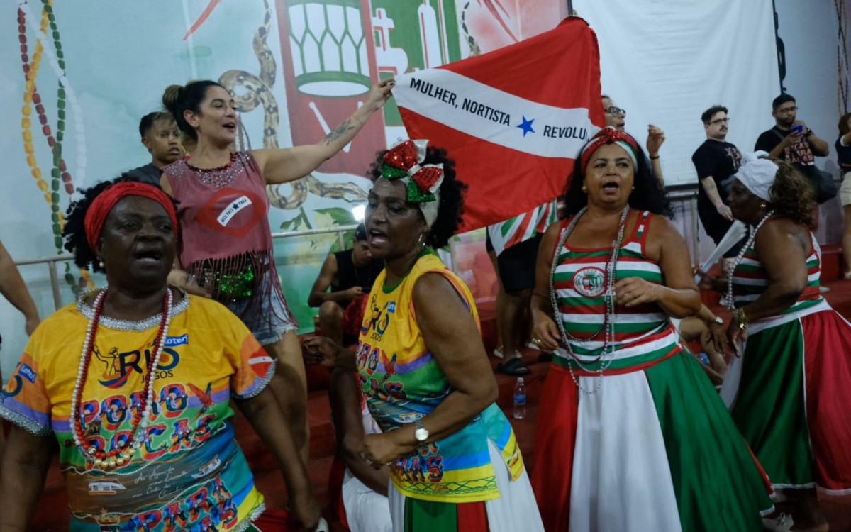 Samba-enredo da Grande Rio homenageou a cultura do Pará