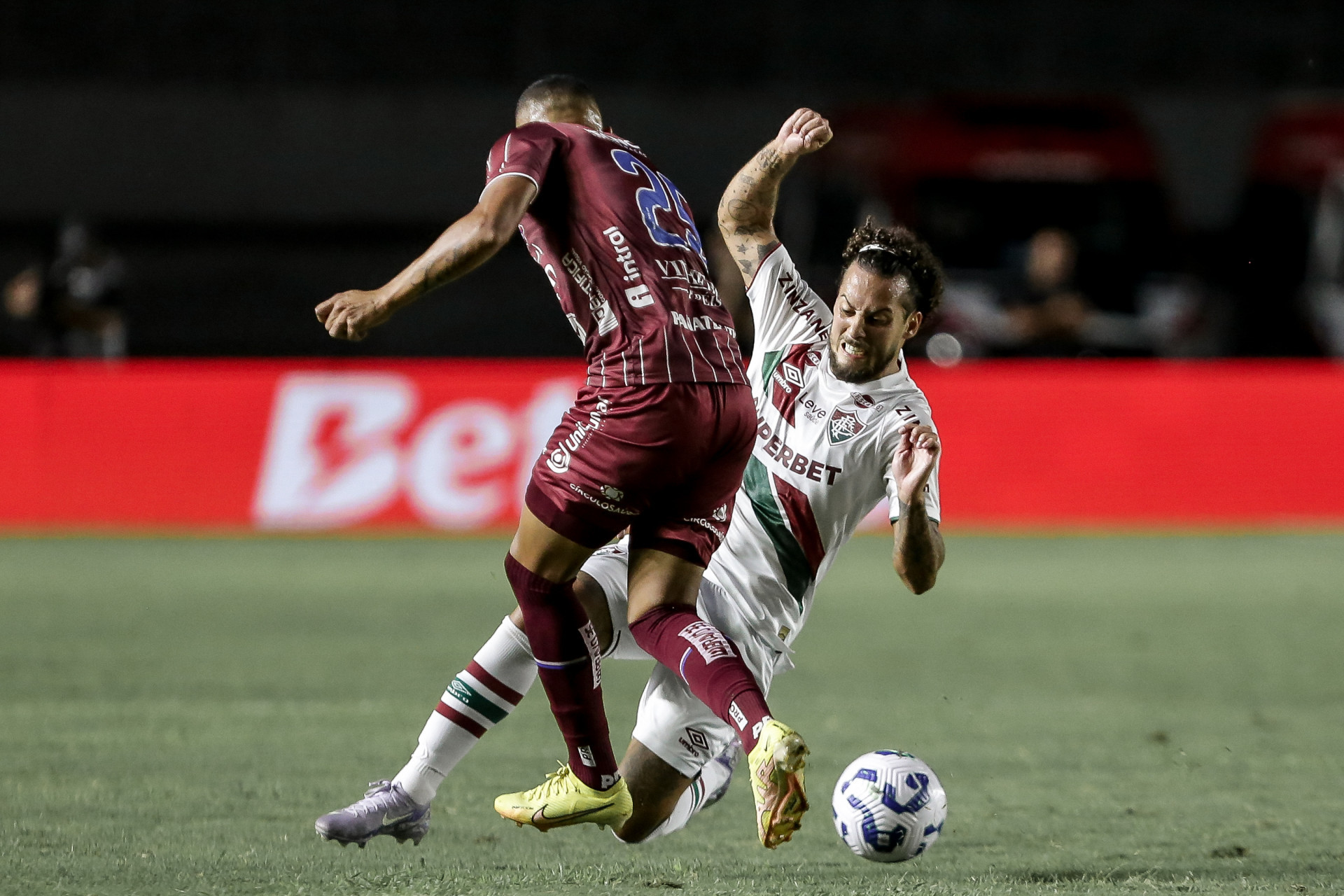 Caxias do Sul, Brasil - 05/03/2025 - Estádio Centenário.   
Fluminense enfrenta o Caxias esta noite pela segunda fase da Copa do Brasil 2025. - Lucas Merçon/Fluminense