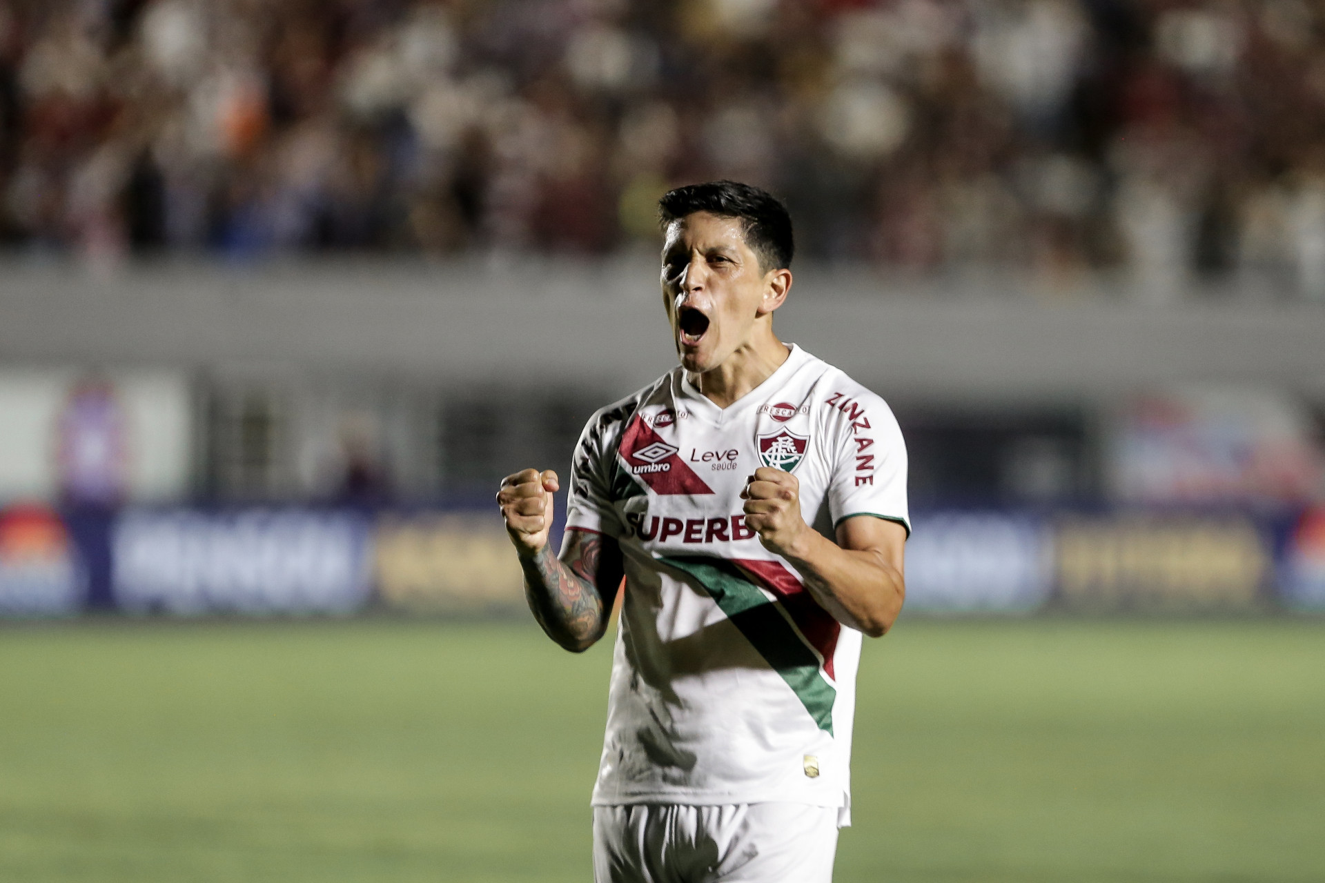 Caxias do Sul, Brasil - 05/03/2025 - Estádio Centenário.   
Fluminense enfrenta o Caxias esta noite pela segunda fase da Copa do Brasil 2025. - Lucas Merçon/Fluminense
