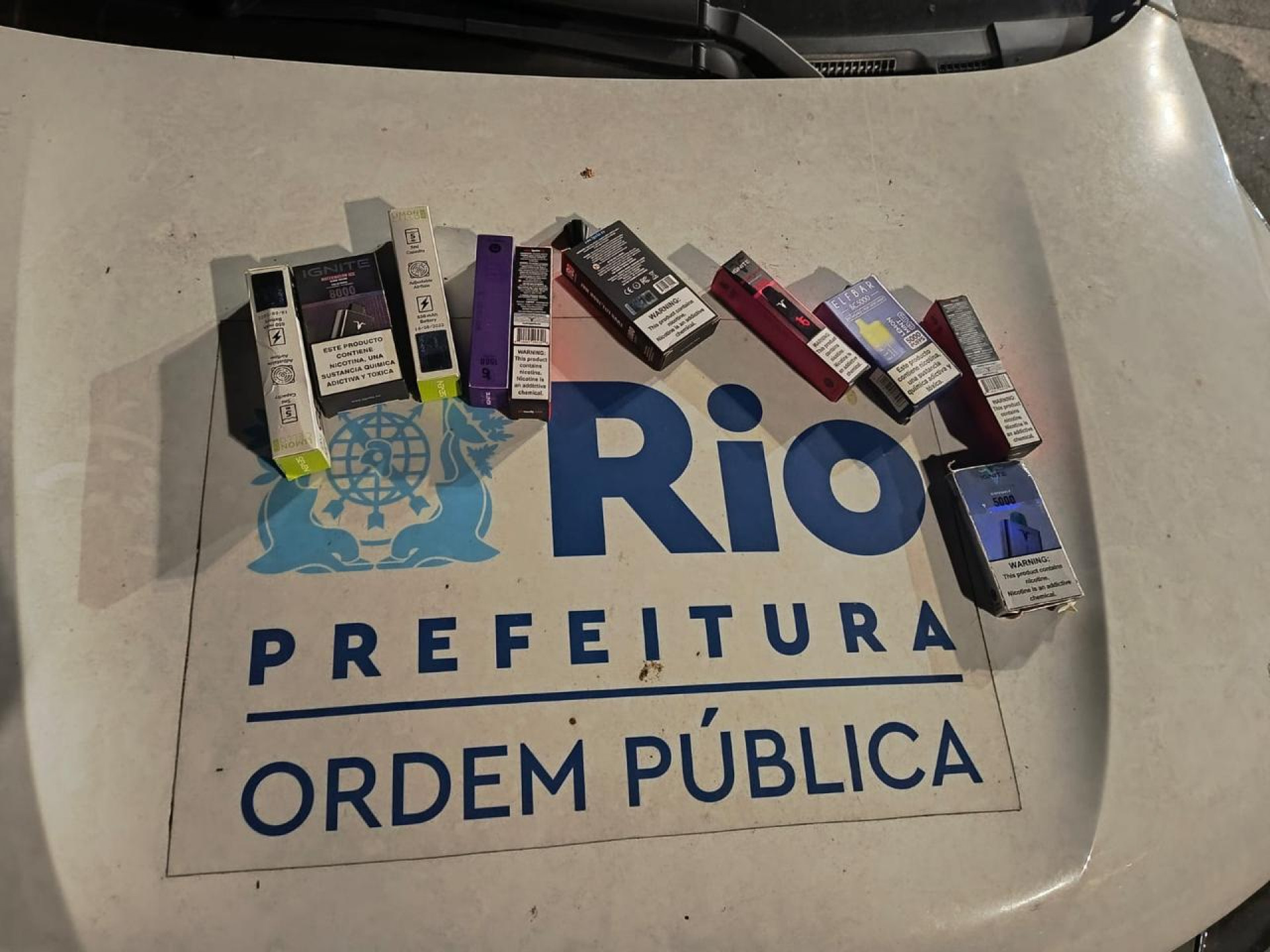 Seop em parceria com a GM-Rio aplicaram 4.700 multas por diversas infrações - Divulgação / Secretaria de Ordem Pública (SEOP)