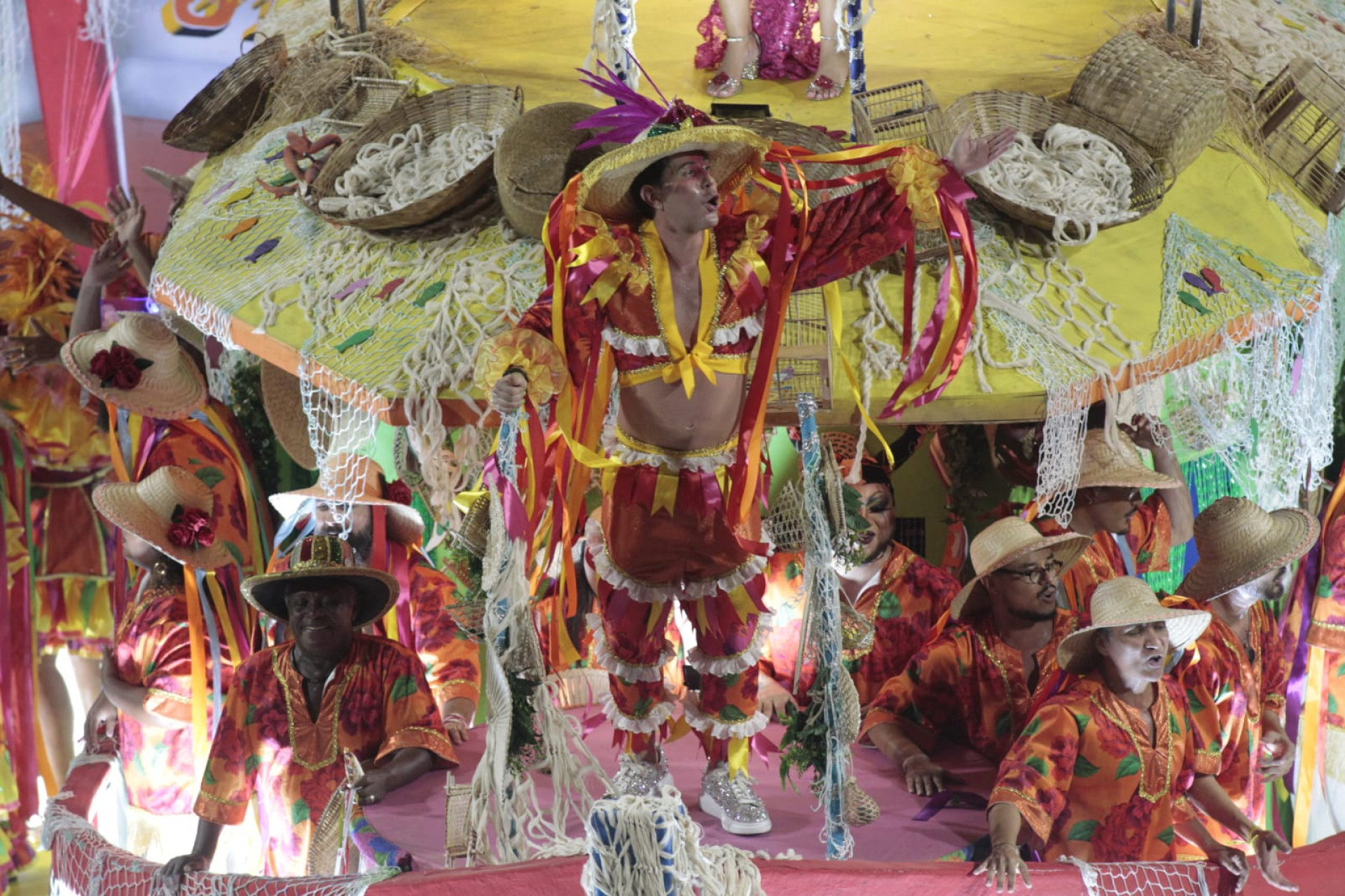 Grande Rio homenageou o Carimbó e a Encantaria, cultura típica do Pará, com o enredo
