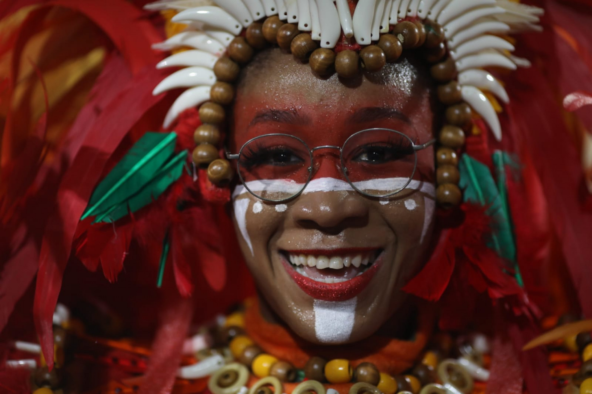 Grande Rio convidou o público da Sapucaí a conhecer as águas encantadas do Pará - Pedro Teixeira / Agência O Dia