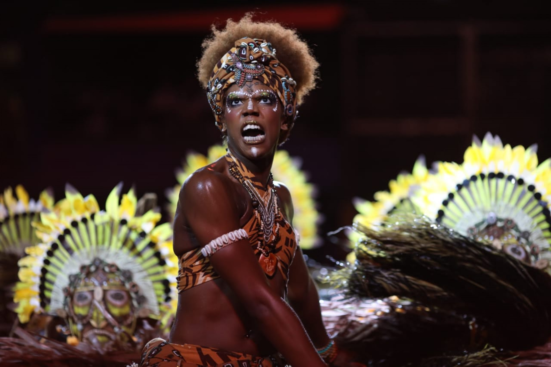 Tuiuti teve como enredo Xica Manicongo, primeira travesti não indígena do país - Pedro Teixeira / Agência O Dia