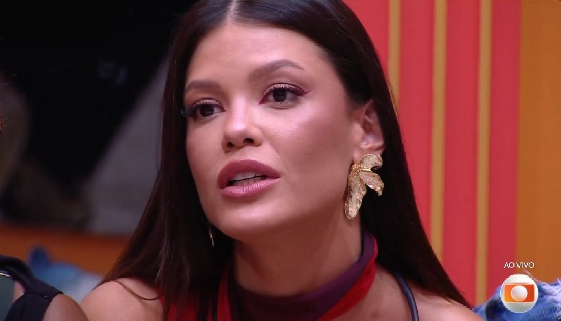 Vitória Strada vetou  João Pedro da festa do líder  - Reprodução/TV Globo