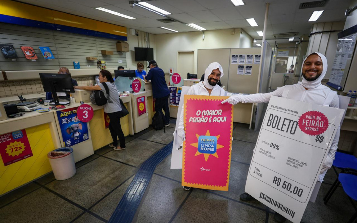 Feirão Limpa Nome oferece descontos de até 99% em dívidas