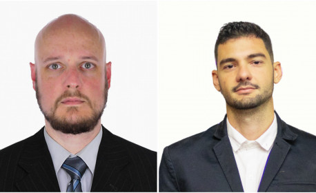 Da esquerda para a direita, economista Jo&atilde;o Tenney e contador Pedro Marcelo Pires - Reprodu&ccedil;&atilde;o