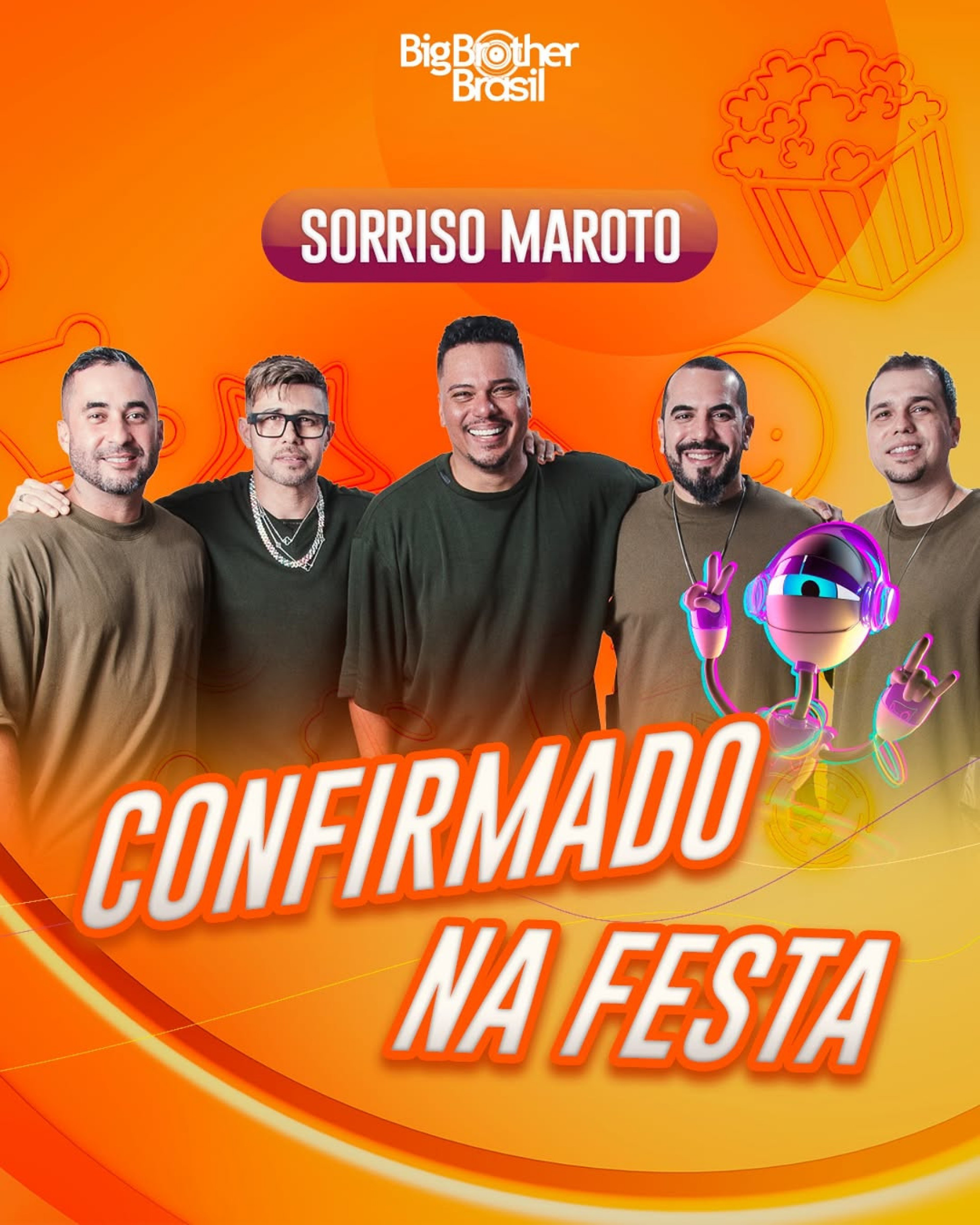 Sorriso Maroto comanda a festa de sábado do 'BBB 25' - Reprodução/Instagram 