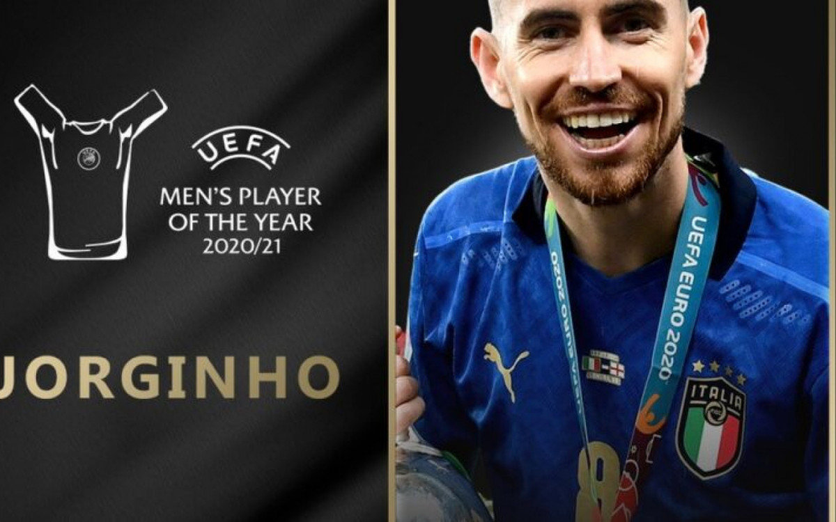 Jorginho foi eleito o melhor jogador da Europa em 2021