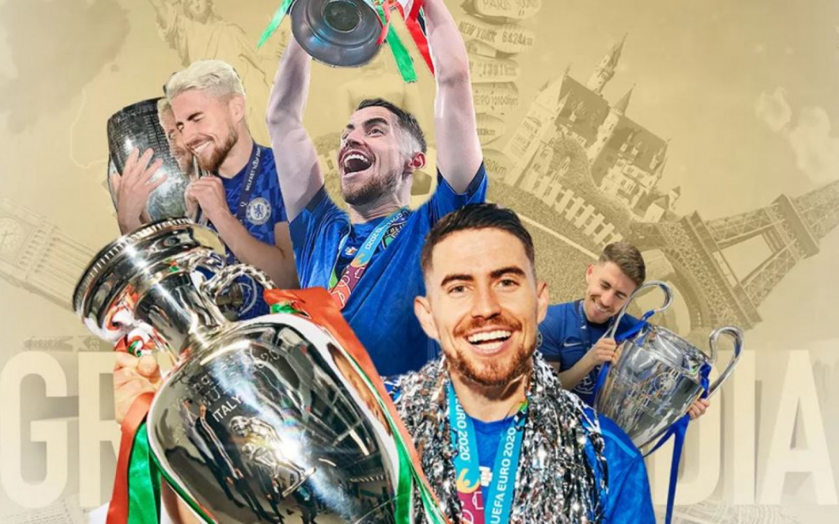 Jorginho conquistou a Eurocopa, Liga dos Campeões e a Supercopa da Europa