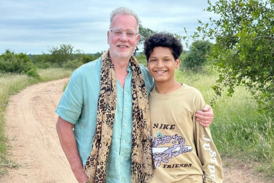Luiz Fernando Guimarães chama atenção ao comemorar o aniversário do filho 'Tá enorme'