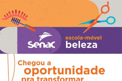 Escola Móvel de Beleza do Senac RJ leva mais de 120 vagas gratuitas em cursos de qualificação profissional a Búzios