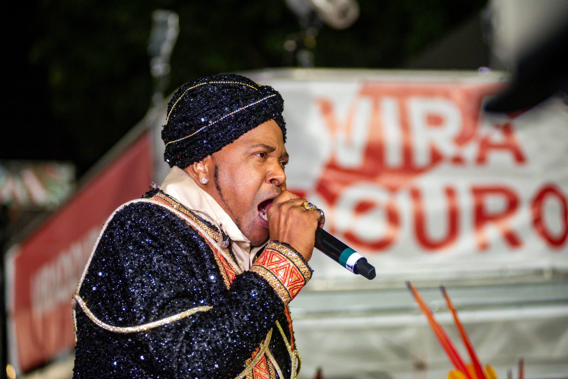 Wander Pires, intérprete da Viradouro - Eduardo Hollanda / Rio Carnaval