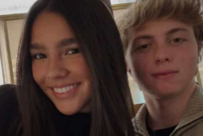 Namorada bota filho de Luciano Huck para cozinhar