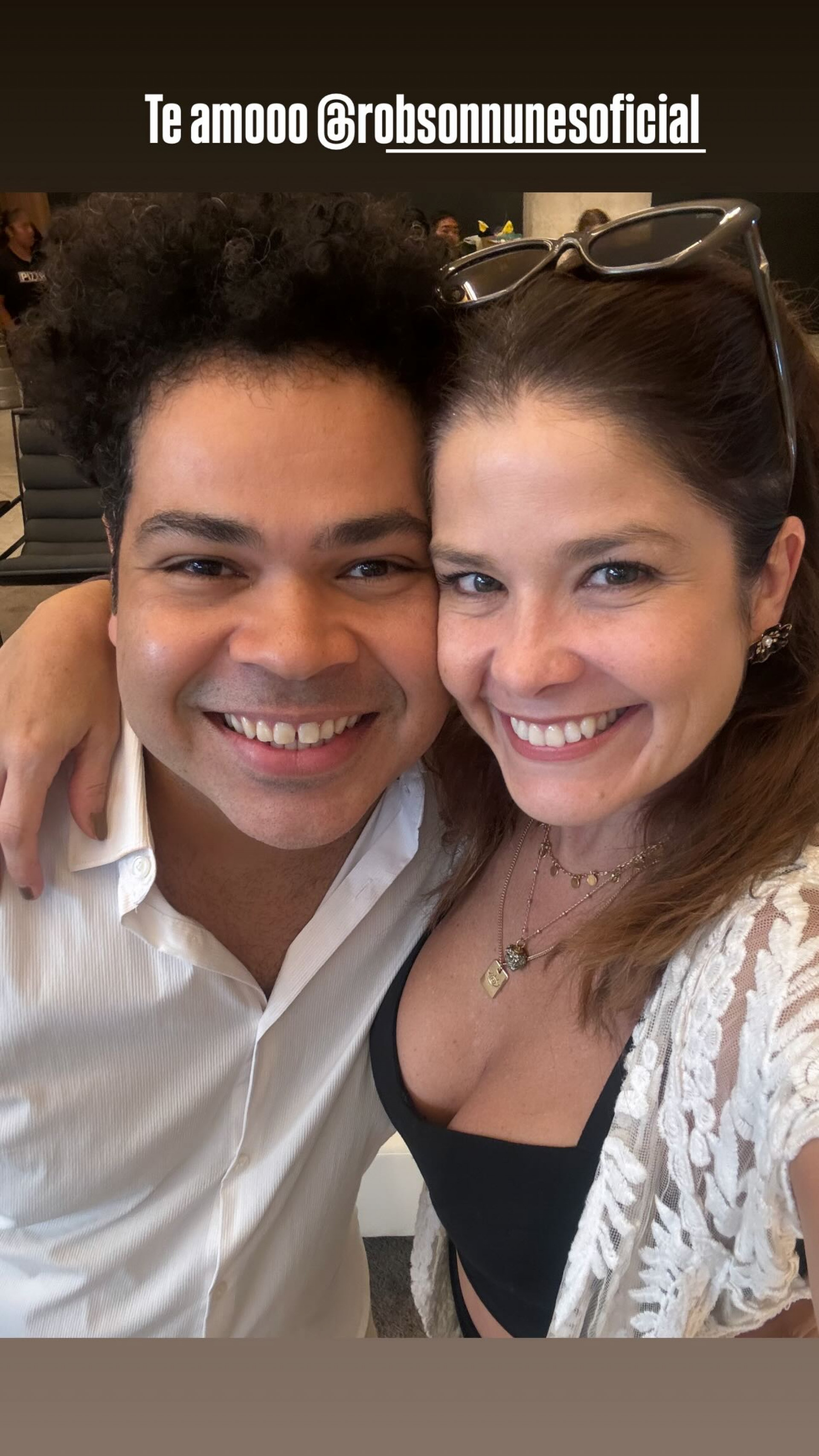 Robson Nunes e Samara Felippo  - Reprodução/Instagram 