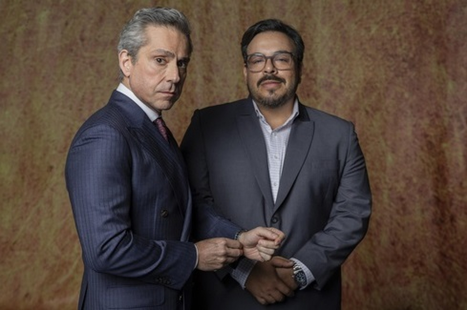 Marco Aurélio (Alexandre Nero) e Freitas (Luis Lobianco) - Globo/ Fábio Rocha