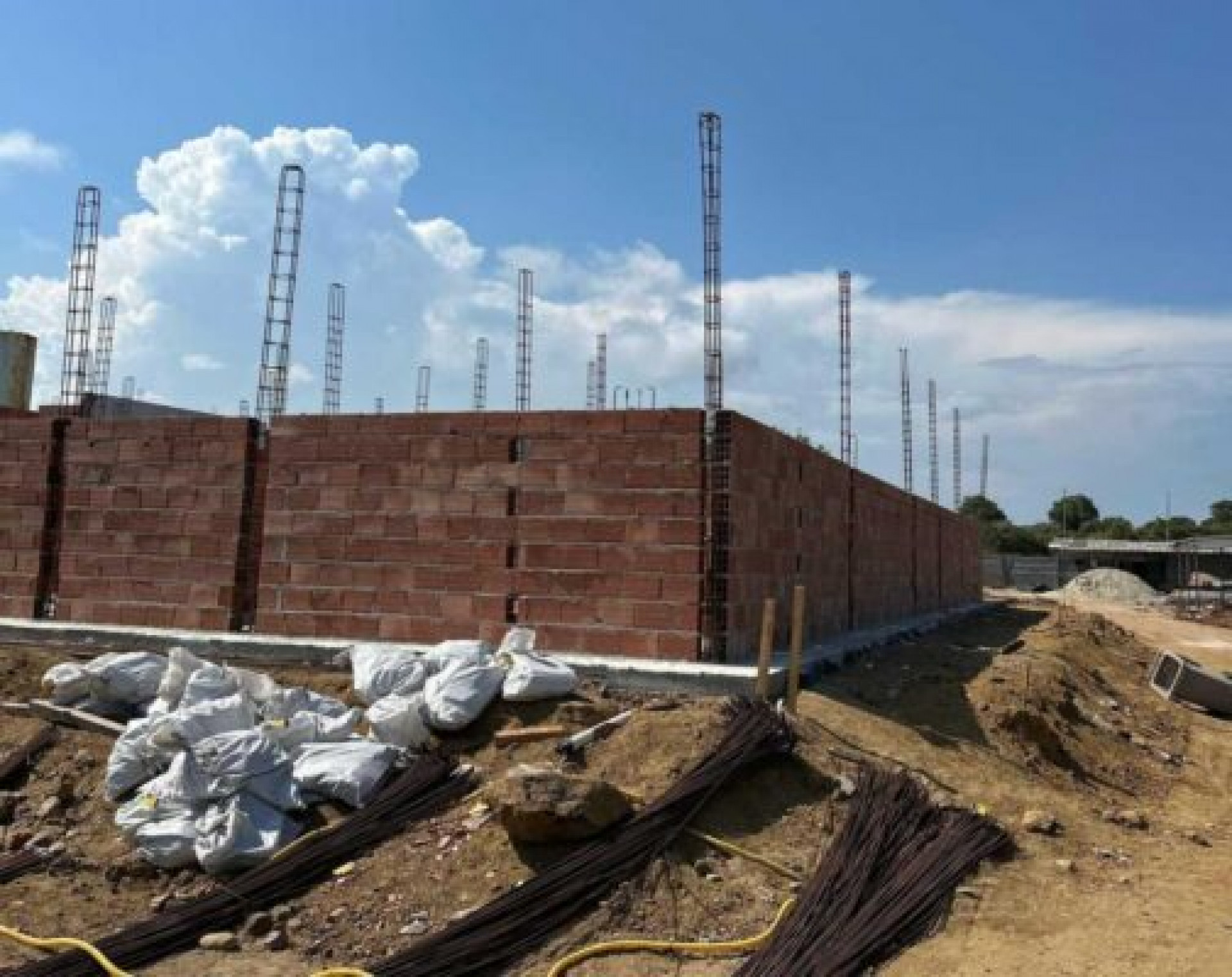 Obras do novo hospital -  Divulgação/PMSPA