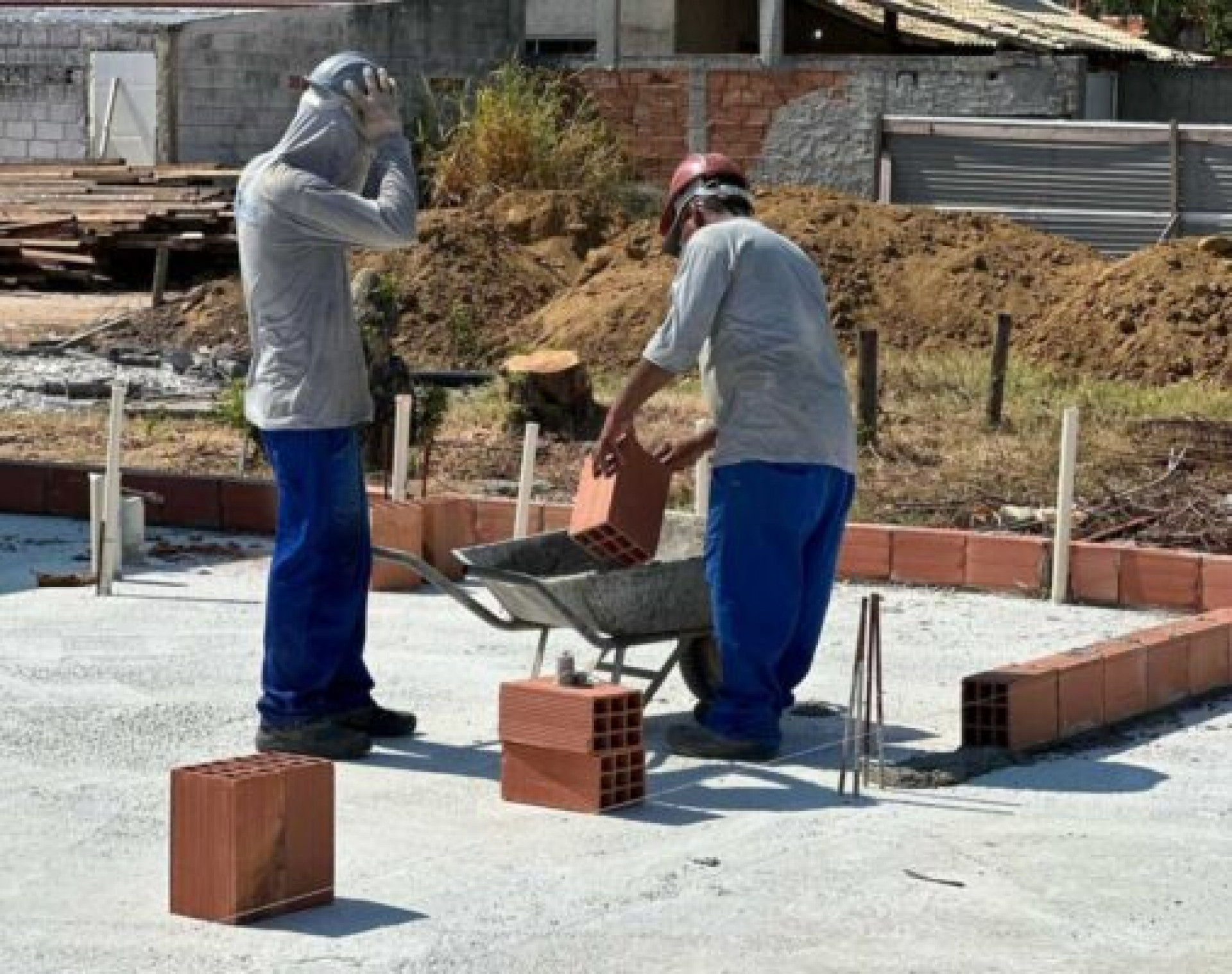 Obras do novo hospital -  Divulgação/PMSPA