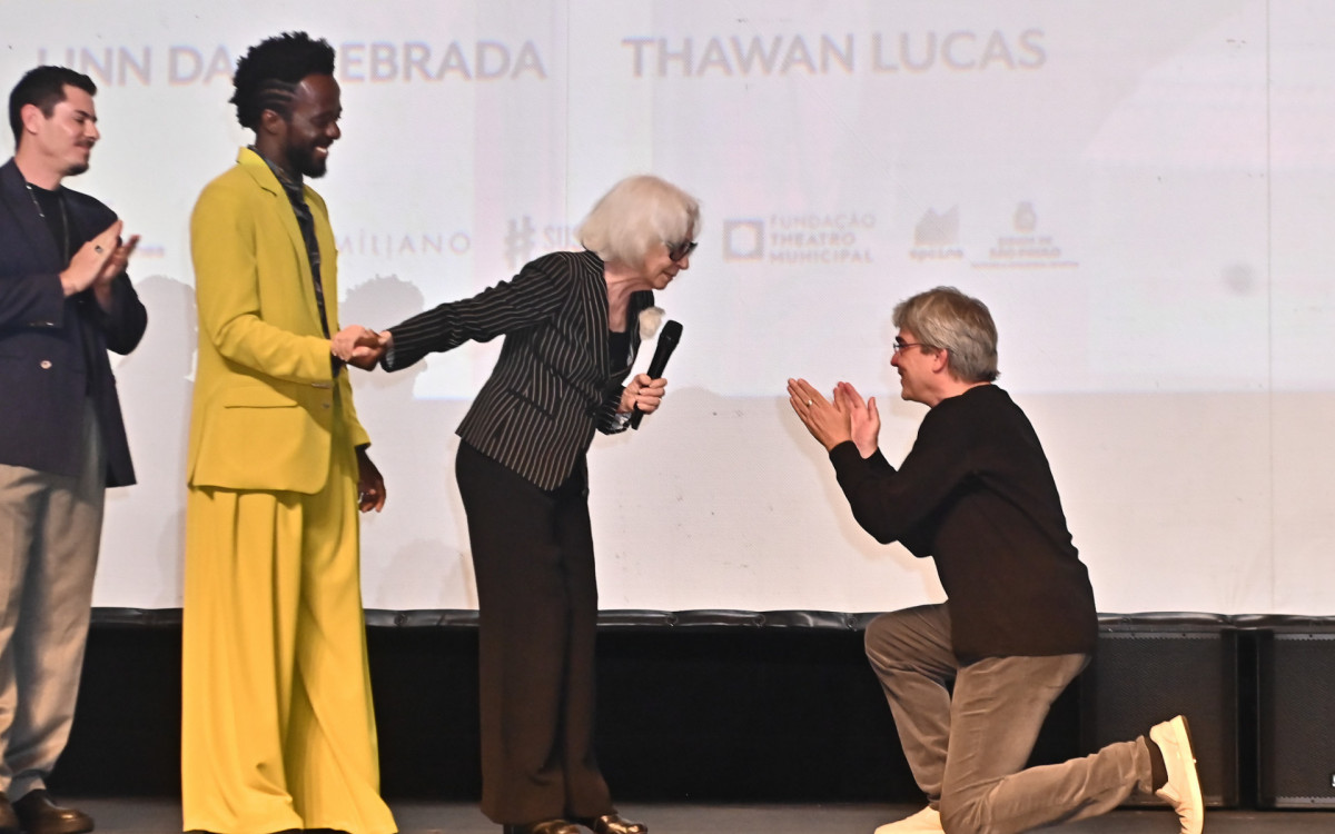 Fernanda Montenegro durante a pré-estreia do filme \'Vitória\'