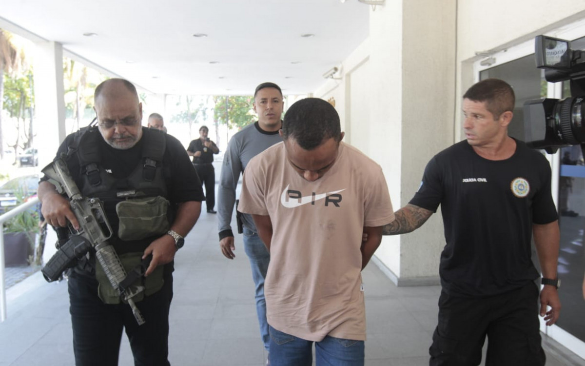 Wesley Paiva Veri?ssimo, o WL, um dos presos na operação do Complexo de Israel - Reginaldo Pimenta/Agência O DIA