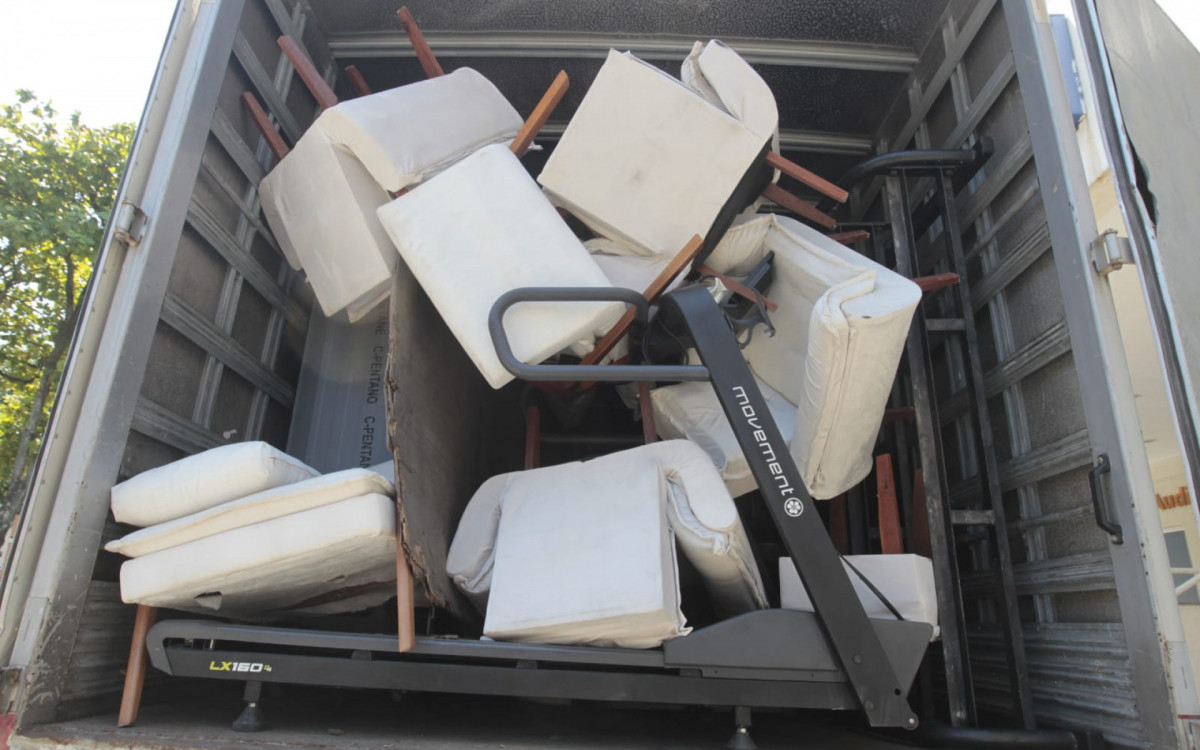 Equipamentos da academia de Peixão foram apreendidos e encaminhado à Cidade da Polícia - Reginaldo Pimenta/Agência O DIA