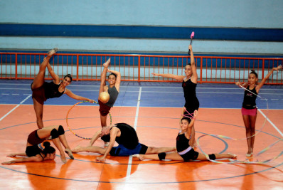 Aula gratuita de Ginástica Rítmica é novidade da Vila Olímpica de Nova Iguaçu