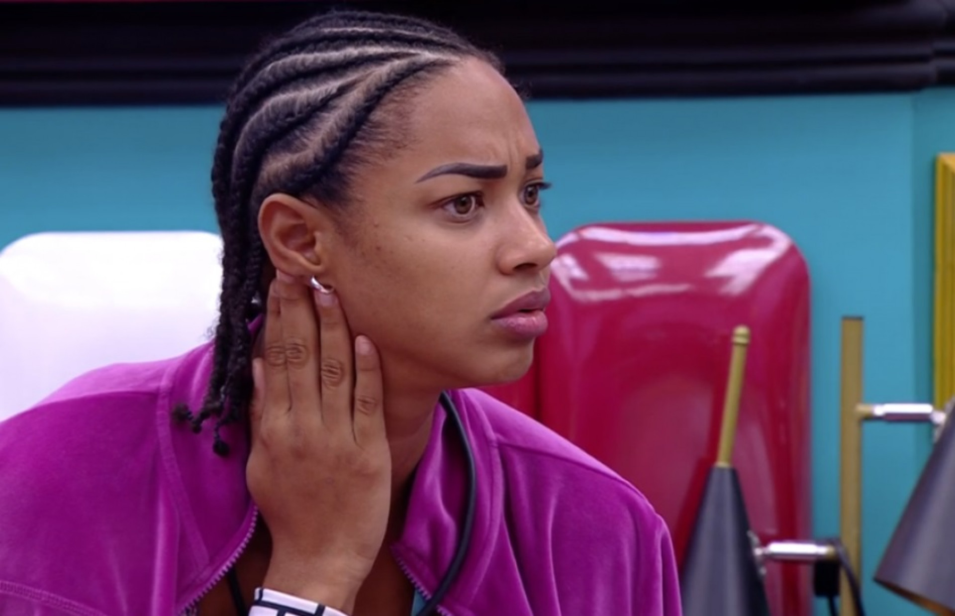 Aline - Reprodução/Globoplay