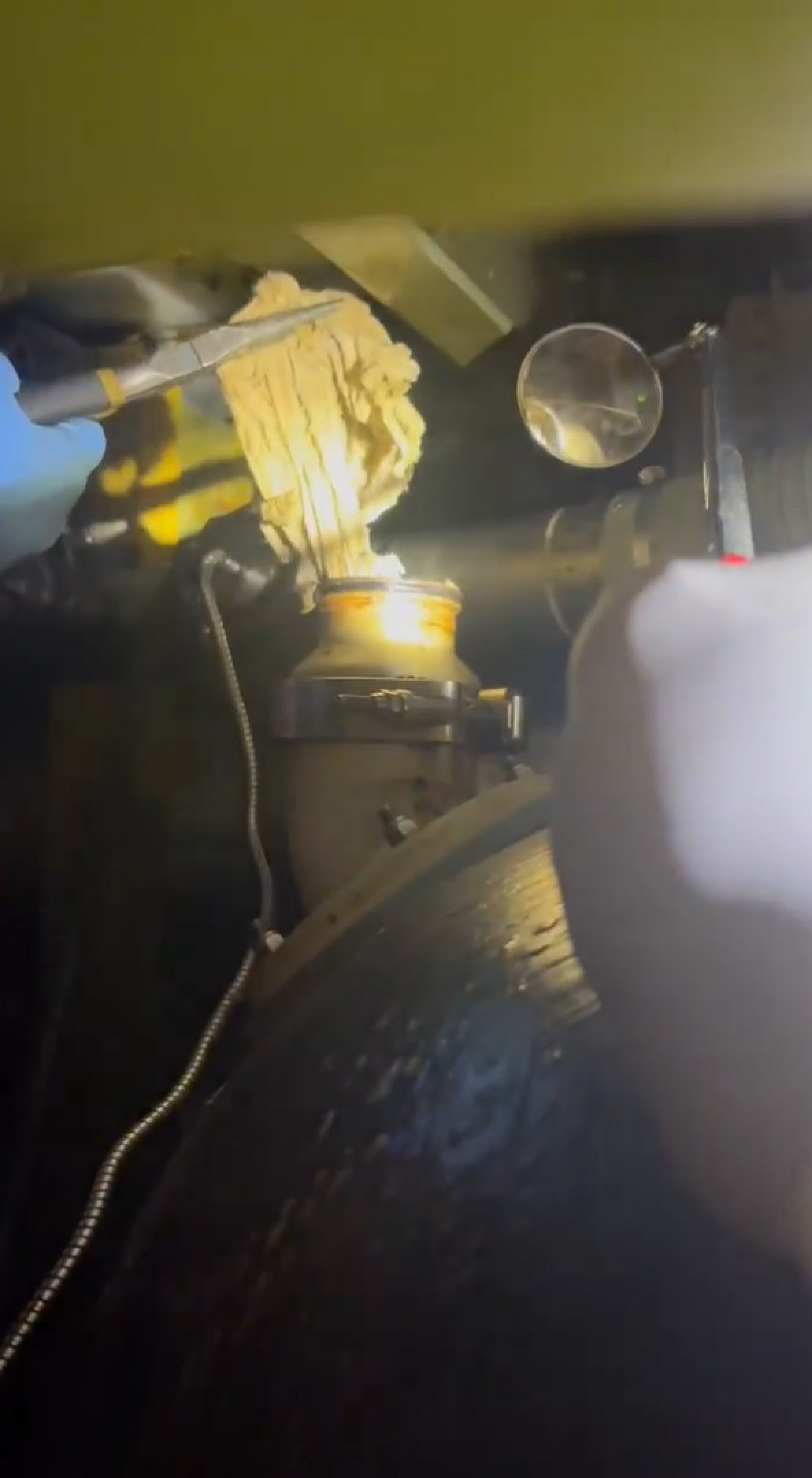 Voo da Air India precisa voltar para Chicago após banheiros serem entupidos com trapos, roupas e sacolas plásticas - Reprodução / Redes Sociais