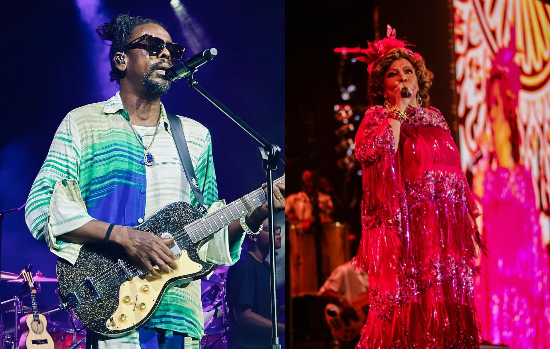 Seu Jorge e Alcione estarão no 'BBB 25' na festa de sexta-feira - Reprodução/Instagram