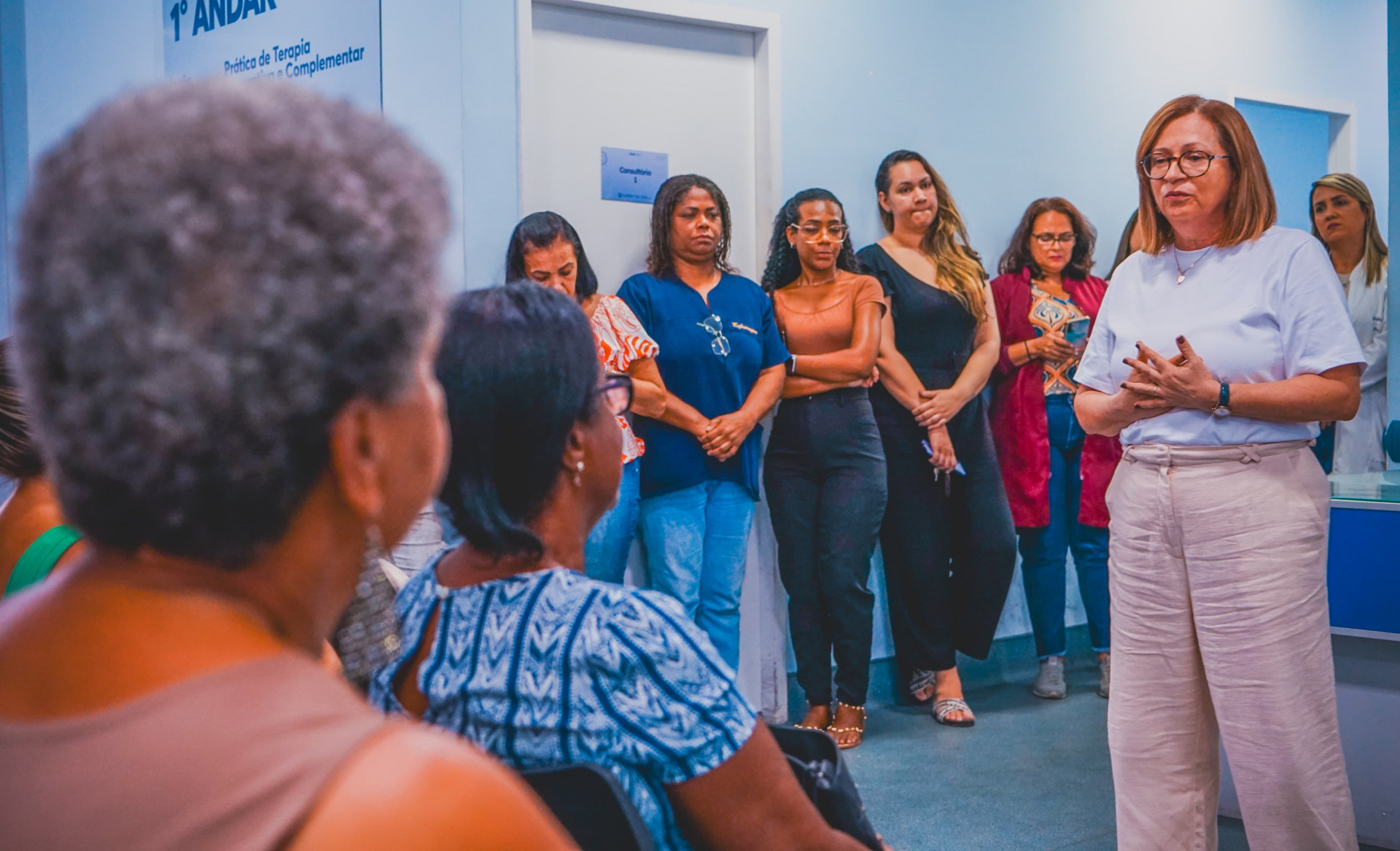  A palestra com médicas especialistas faz parte da programação da Secretaria de Saúde de Meriti - Gilberto Rocha