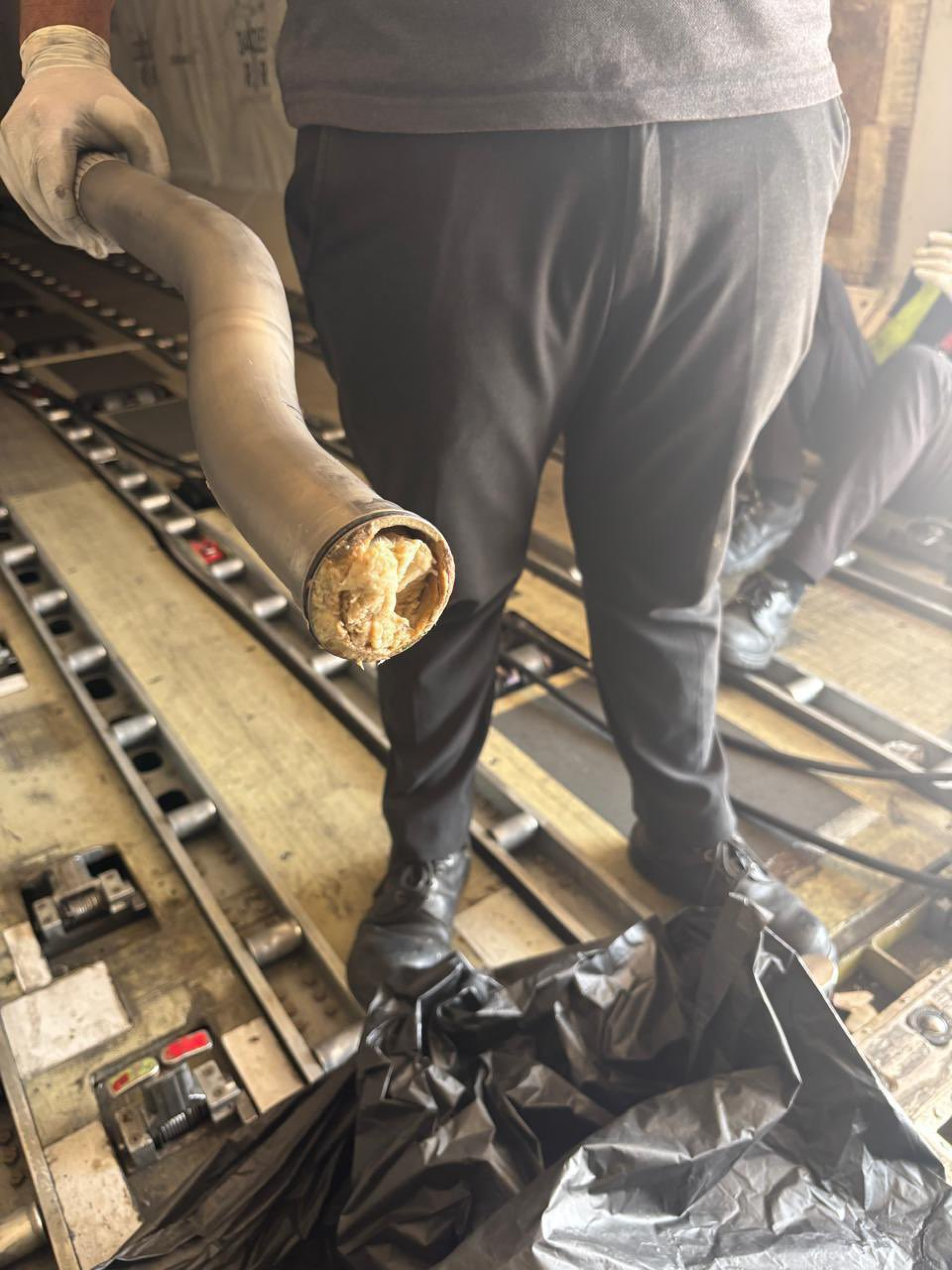 Voo da Air India precisa voltar para Chicago após banheiros serem entupidos com trapos, roupas e sacolas plásticas - Reprodução / Redes Sociais