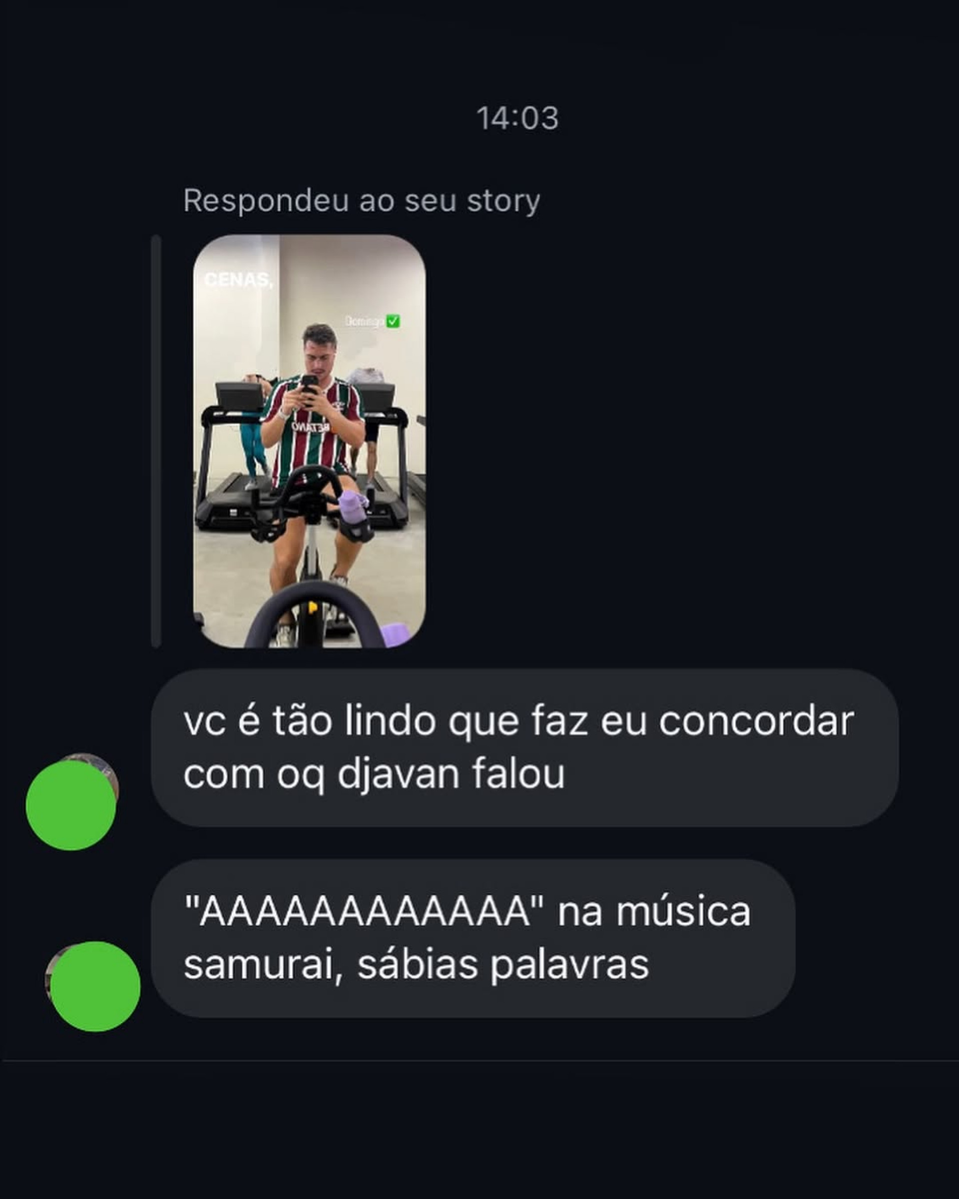 Francisco Vitti compartilha mensagens inusitadas que recebe no direct do Instagram - Reprodução / Instagram