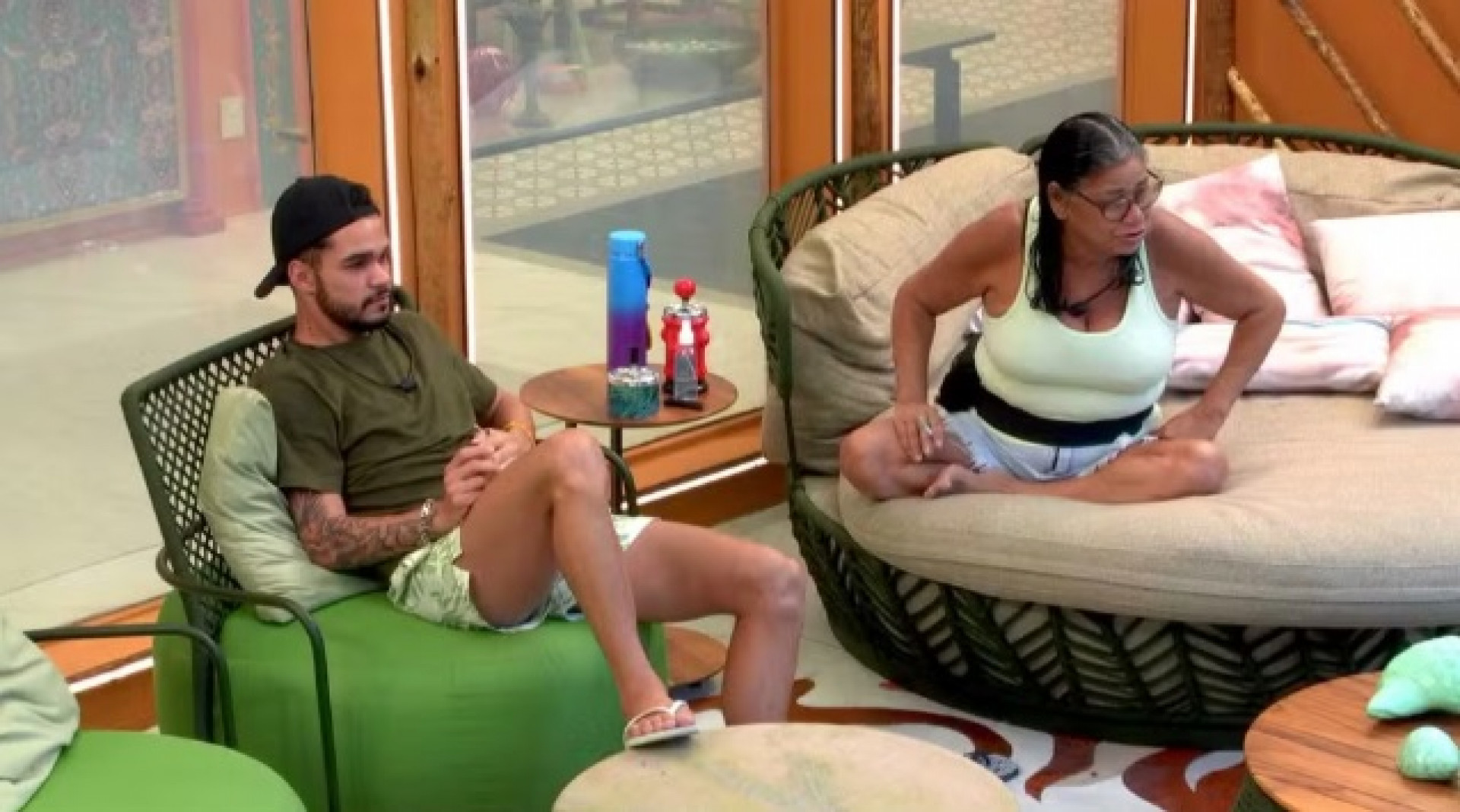 Joselma cogitou participação de Alcione na dinâmica do congelamento  - Reprodução/Globo